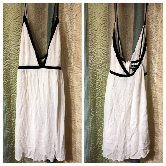 Lulu’s White Backless Mini Dress - Picture 5 of 5